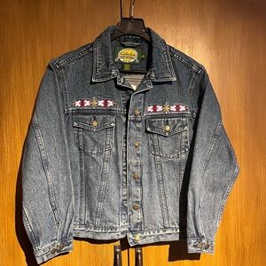 Cabela's Embroidered Denim Jacket Women’s size S